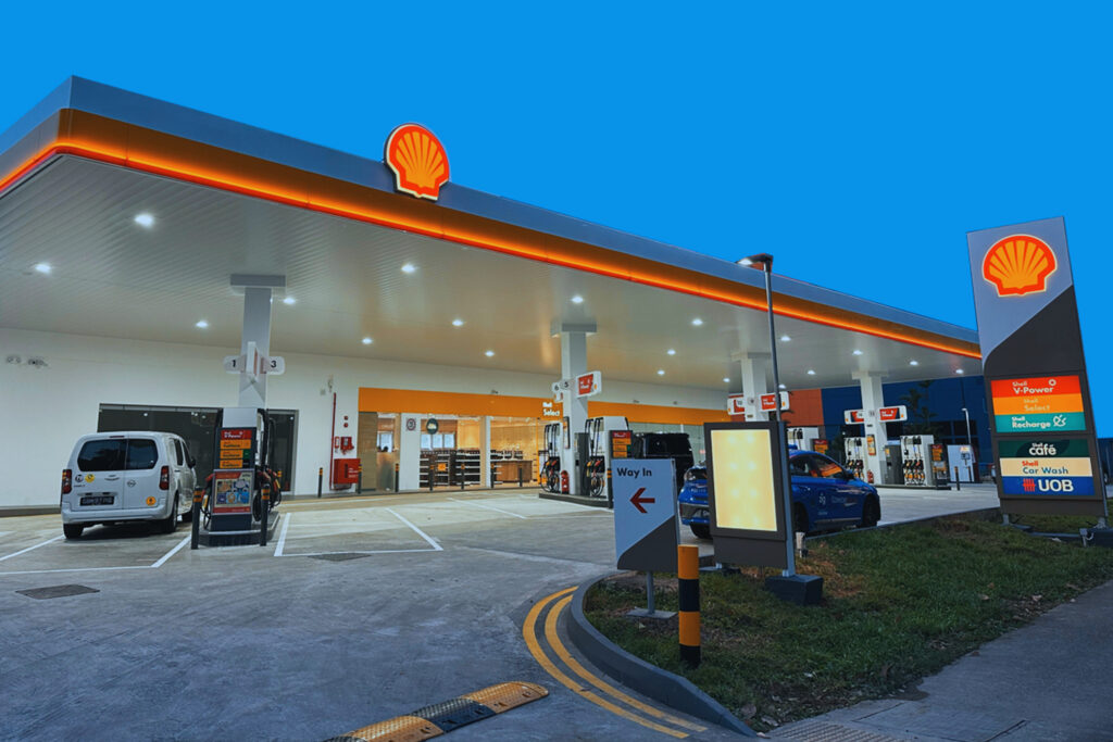 petrol station resize
